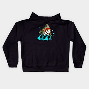 Shark and skull Kids Hoodie